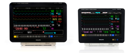 左:「IntelliVue MX800」 右:「IntelliVue MX700」
