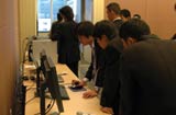 ザイオソフト社製の新製品を試用するセミナー参加者